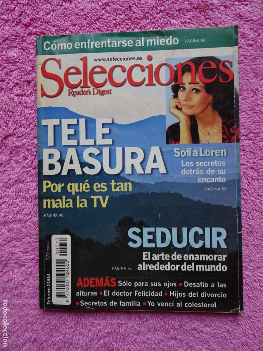 Libros: sof&iacute;a loren la bellisima selecciones febrero 2003 readers digest - Foto 1
