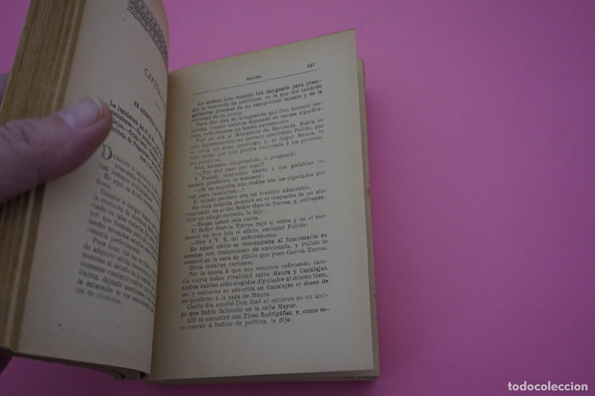 Libros: 4B/ LOS GRANDES ESPA&Ntilde;OLES - MAURA - Foto 4