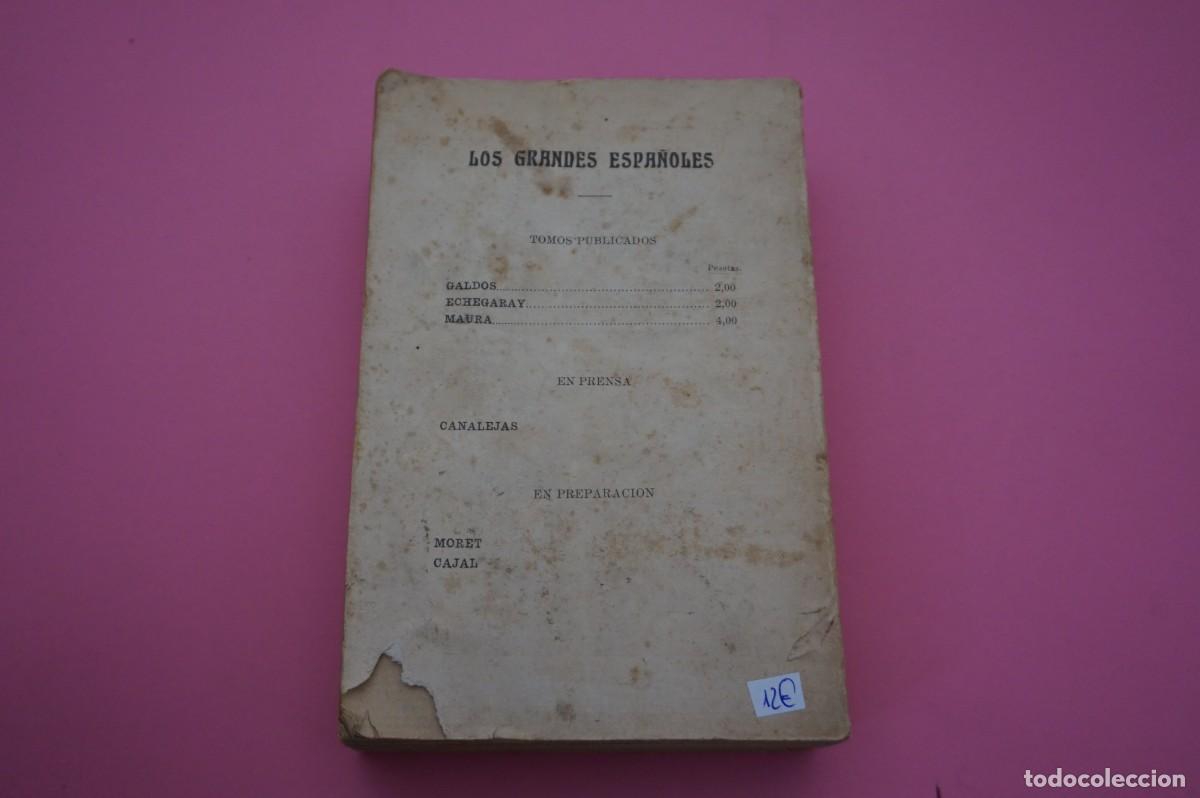 Libros: 4B/ LOS GRANDES ESPA&Ntilde;OLES - MAURA - Foto 5