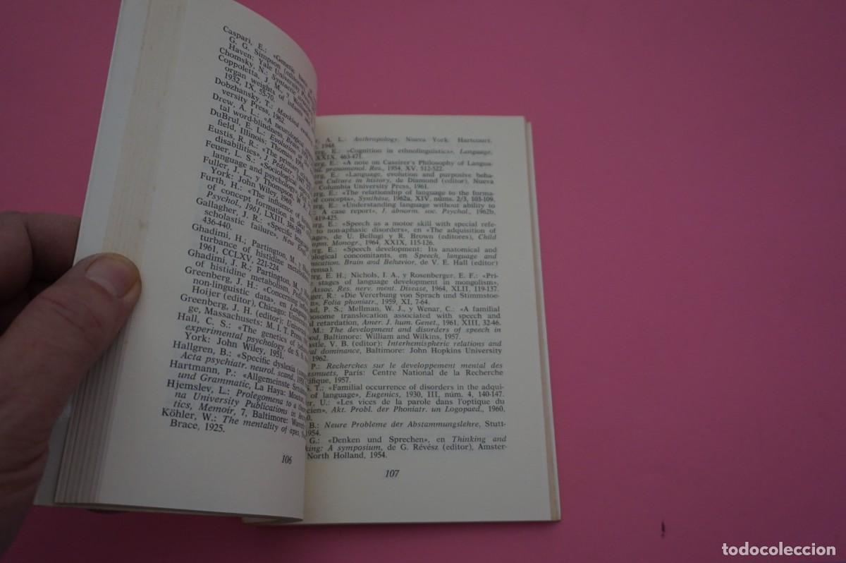 Libros: 2C/ NUEVAS DIRECCIONES EN EL ESTUDIO DEL LENGUAJE - LENNEBERG Y OTROS - Foto 3