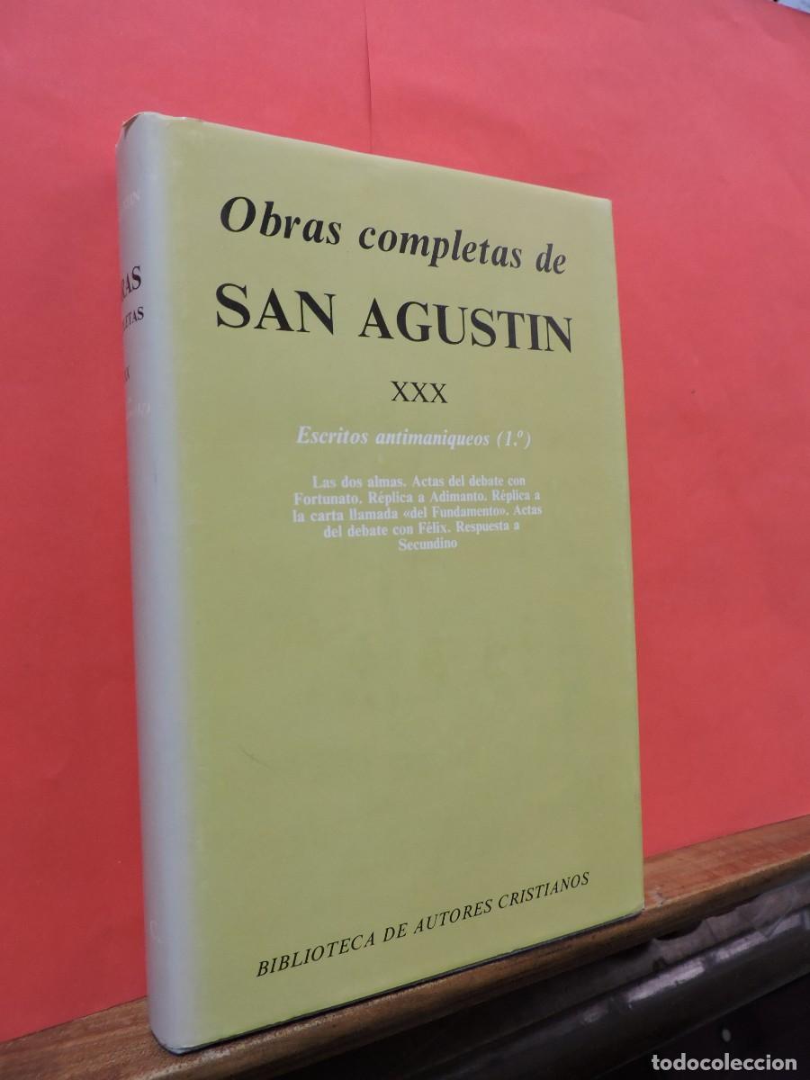 obras completas de san agustín. tomo xxx. bibli - Compra venta en  todocoleccion