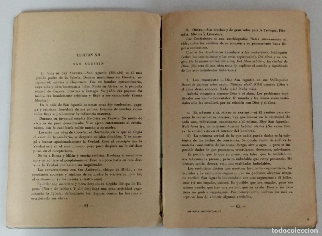 Libros: Sistemas filos&oacute;ficos - RAFAEL VEGA ALONSO - Foto 3
