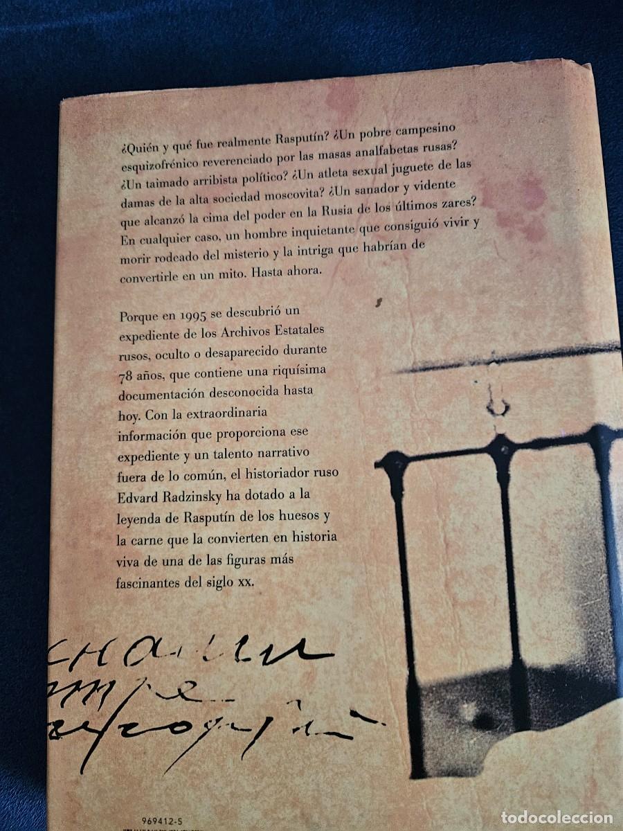 Libros: Libro Rasput&iacute;n, Los Archivos Secretos De Edvard Radzinsky. - Foto 7