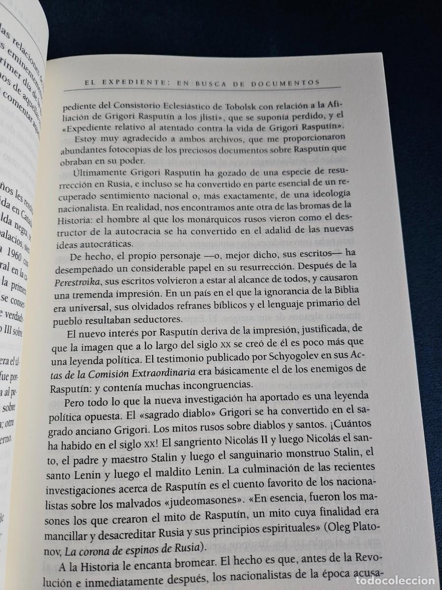 Libros: Libro Rasput&iacute;n, Los Archivos Secretos De Edvard Radzinsky. - Foto 17