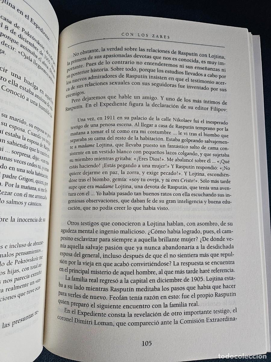 Libros: Libro Rasput&iacute;n, Los Archivos Secretos De Edvard Radzinsky. - Foto 18