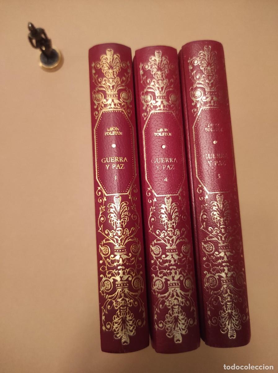 Libros: GUERRA y PAZ (1, 3 y 4) - Le&oacute;n Tolstoi - Foto 1