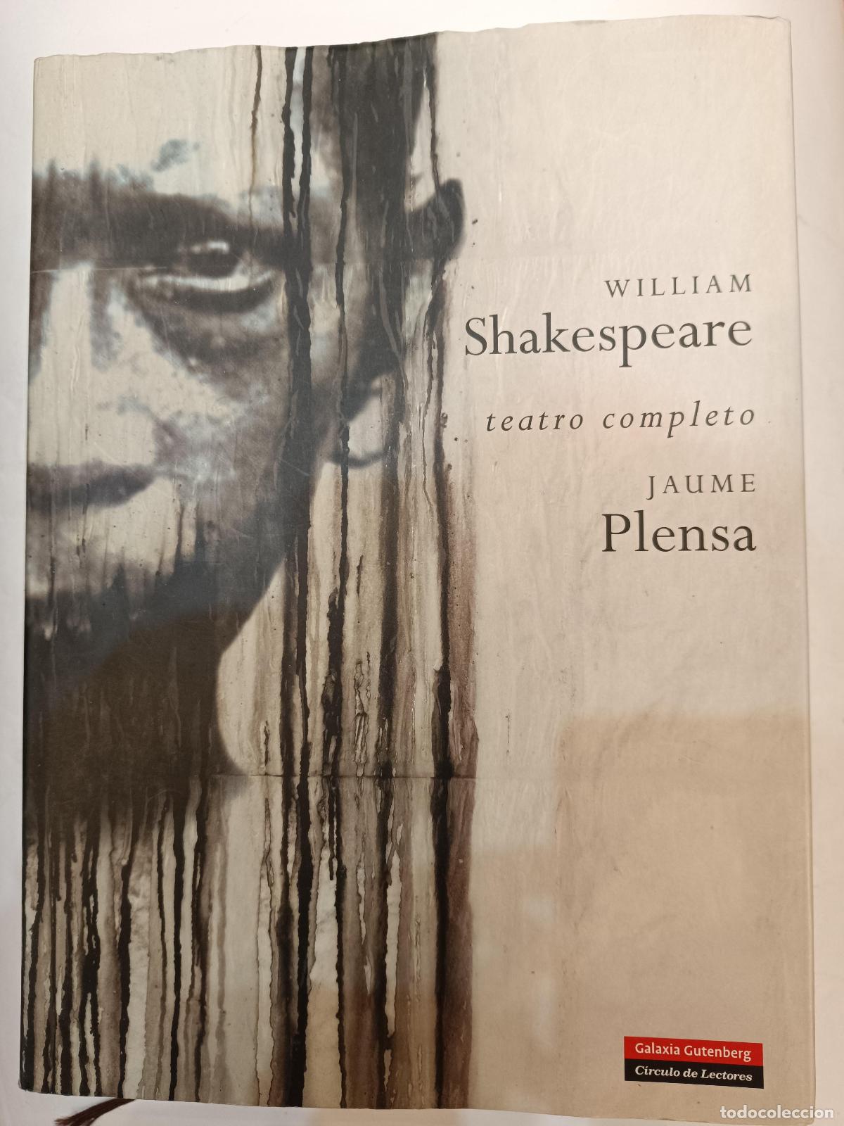 Libros: SHAKESPEARE, William. PLENSA, Jaume. - Teatro completo. - Foto 1