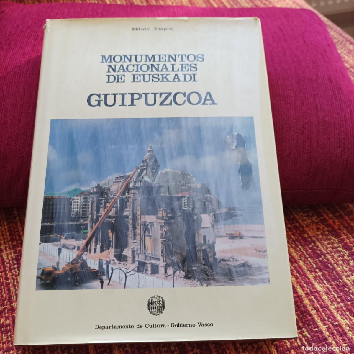 Libros: MONUMENTOS NACIONALES DE EUSKADI. GUIP&Uacute;ZCOA - Foto 1