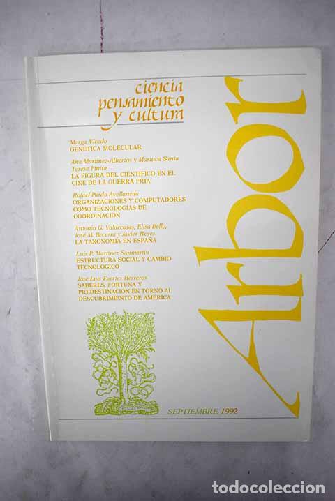 Libros: Arbor, n&uacute;mero 561: Calvo Hernando, Manuel.- Calvo Hernando, Manuel - Foto 1