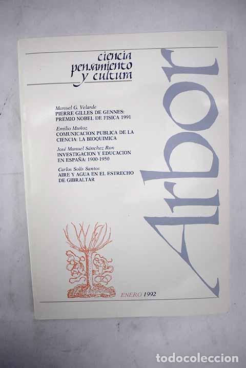 Libros: Arbor, n&uacute;mero 553: Calvo Hernando, Manuel.- Calvo Hernando, Manuel - Foto 1