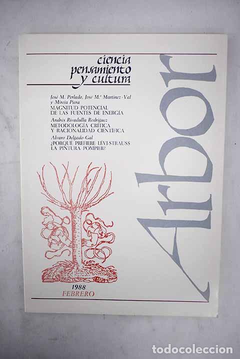 Libros: Arbor, n&uacute;mero 506: Calvo Hernando, Manuel.- Calvo Hernando, Manuel - Foto 1