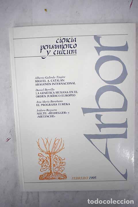 Libros: Arbor, n&uacute;mero 590: Calvo Hernando, Manuel.- Calvo Hernando, Manuel - Foto 1
