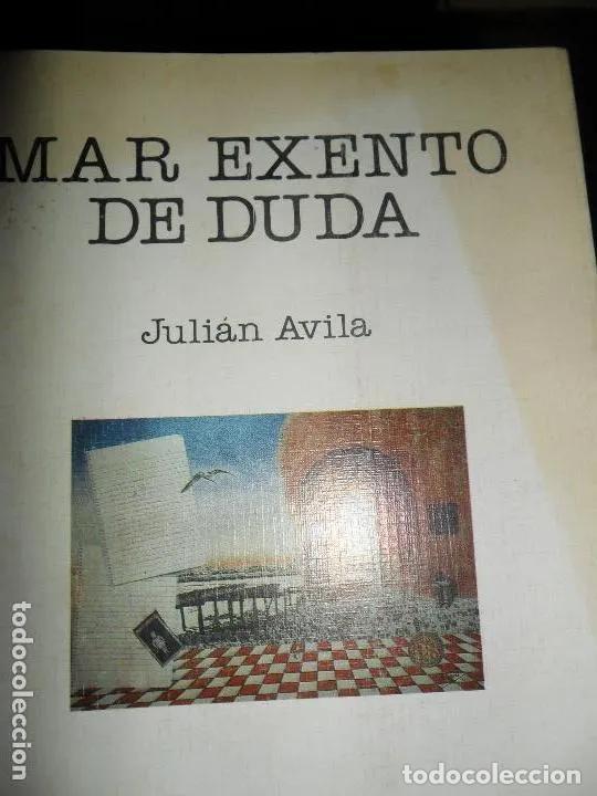 Libros: Mar exento de duda - Julia?n Avila - Foto 1