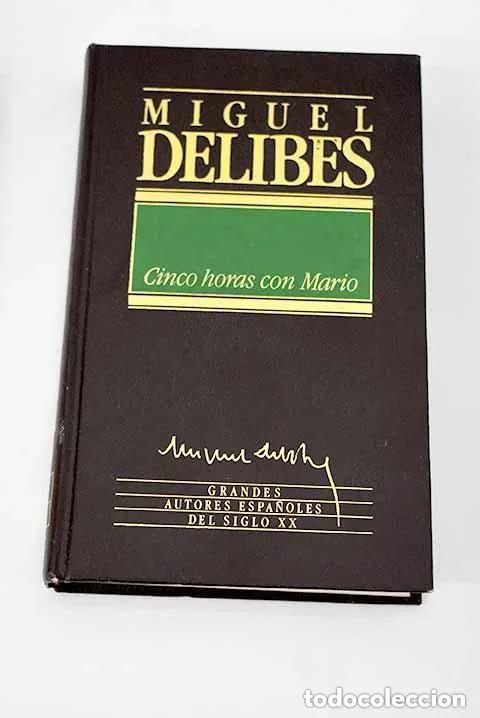 Libros: Cinco horas con Mario - Miguel Delibes - Foto 1