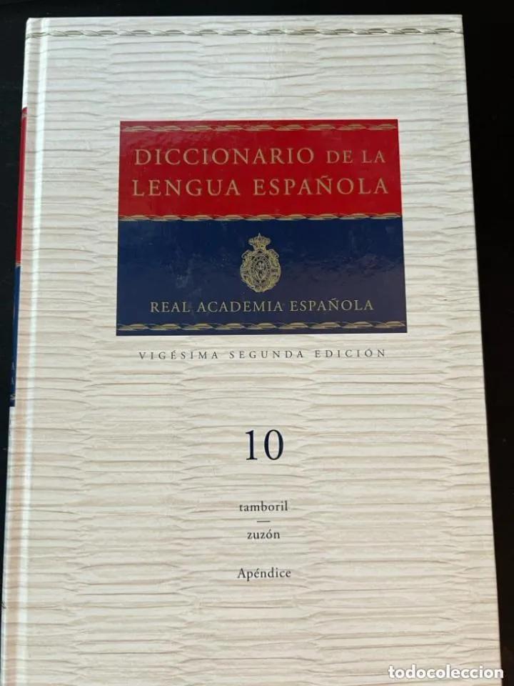 books: Diccionario de la lengua espa&ntilde;ola 10