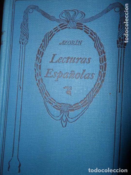 Libros: Lecturas espa&ntilde;olas - Azor&iacute;n - Foto 1