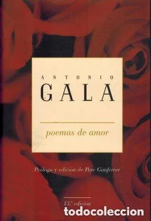 Libros: Poemas de amor - Antonio Gala - Foto 1