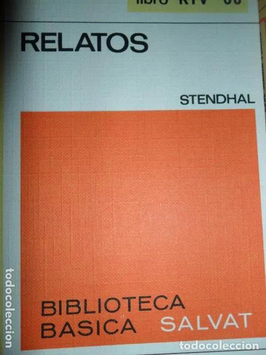 Libros: Relatos, Stendhal, ed. Salvat - Stendhal - Foto 1