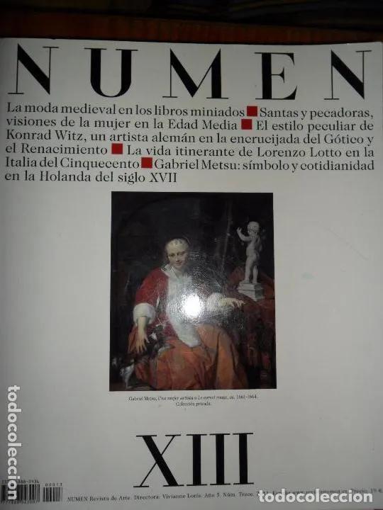 Libros: Revista trimestral de arte, Numen, n&uacute;mero XIII, 2011