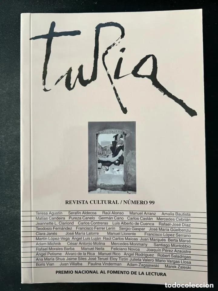 TURIA Revista cultural n&ordm; 99 - VVAA