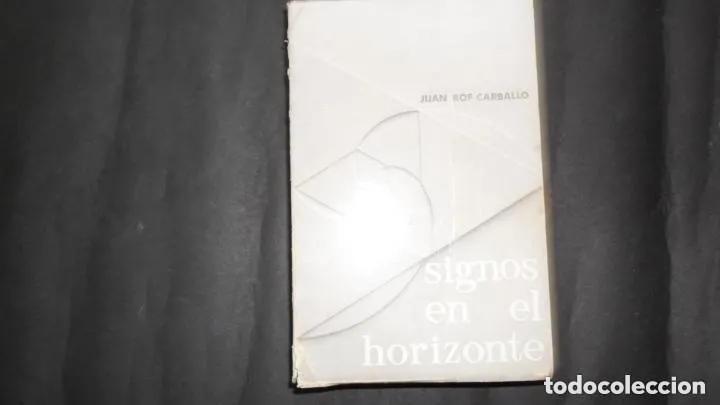 Libros: Signos en el horizonte - Juan Rof Carballo - Foto 1