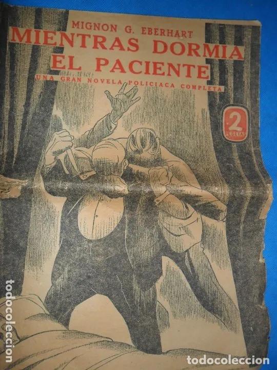 Libros: Mientras dorm&iacute;a el paciente, Mignon G. Eberhart - Mignon G. Eberhart - Foto 1