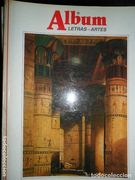 Livres: &Aacute;lbum Letras-Artes, lote de 18 n&uacute;meros, ver descripci&oacute;n