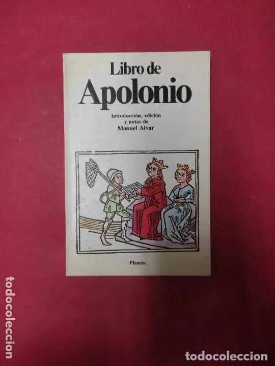 Libros: Libro de Apolonio, ed. Planeta - MANUEL ALVAR - Foto 1