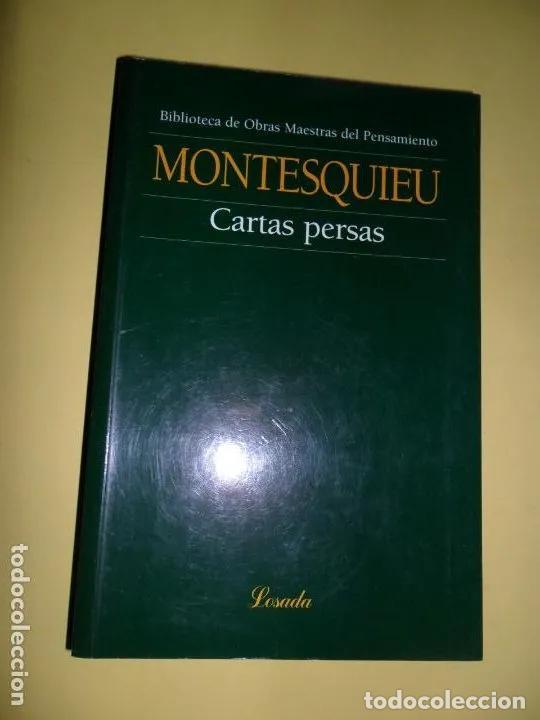 Libros: Cartas persas, Montesquieu, ed. Losada - MONTESQUIEU - Foto 1