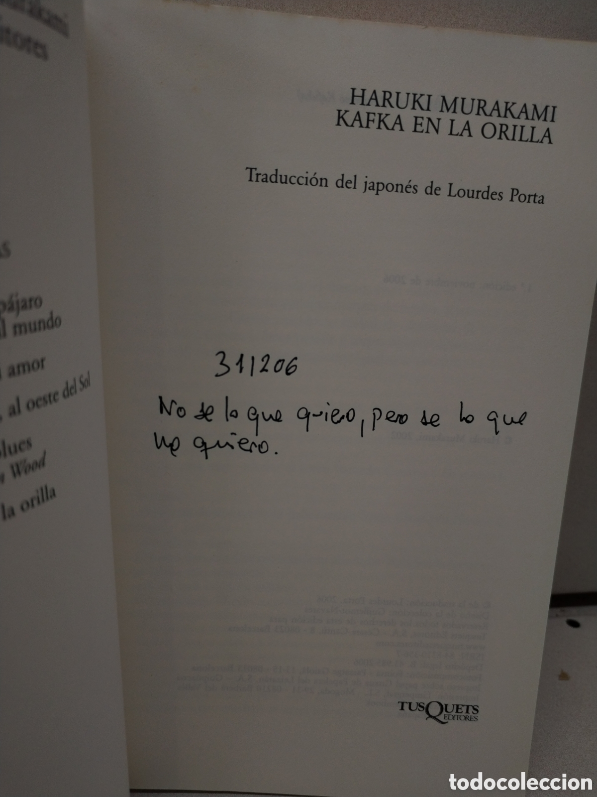 Libros: Kafka en la orilla - Murakami, Haruki - Foto 2