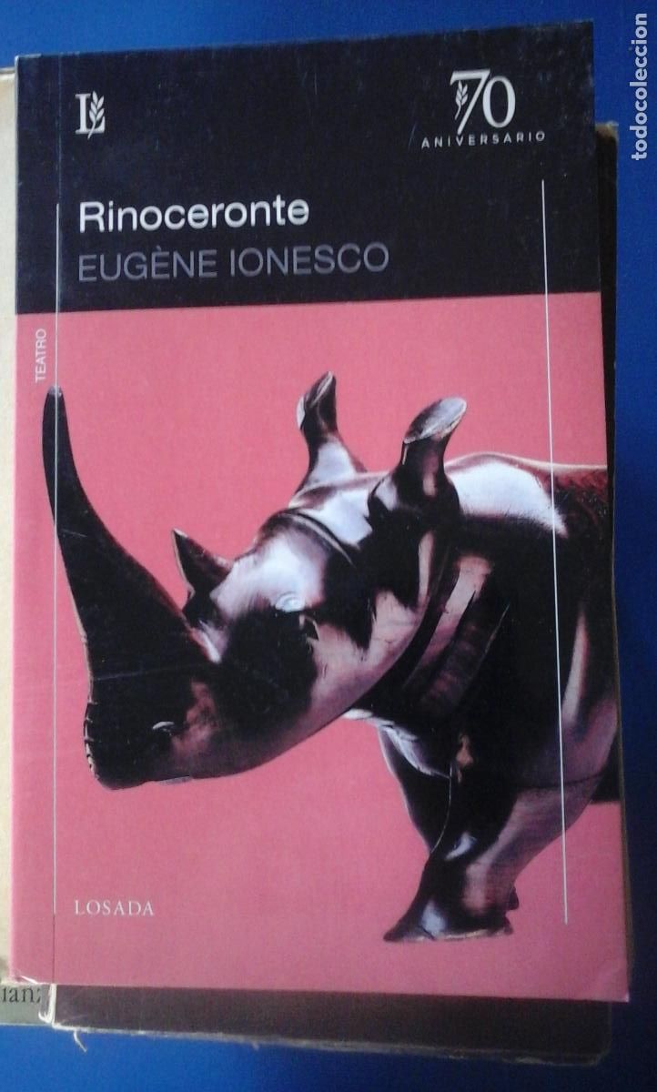 Libros: RINOCERONTE (Buenos Aires, 2009) - Eugene Ionesco (1909-1994) - Foto 1