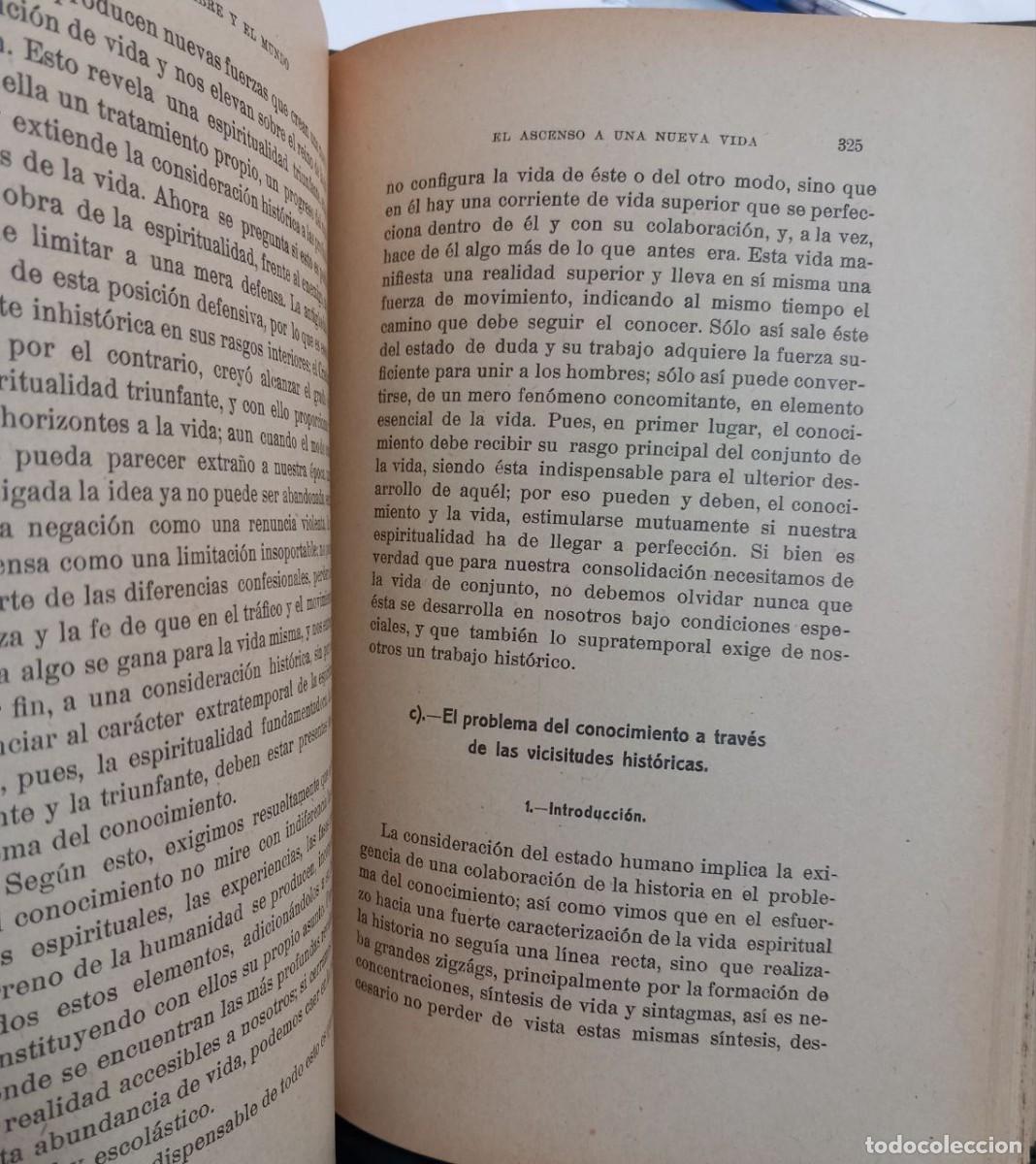 Libros: El hombre y el mundo - EUCKEN, Rudolf - Foto 6