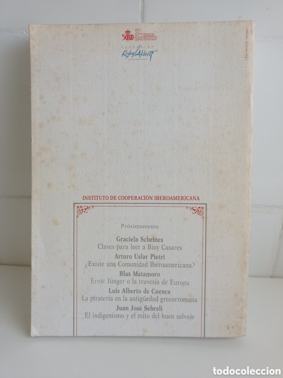 Libros: CUADERNOS HISPANOAMERICANOS 485-86 RAFAEL ALBERTI, ESTADO ACEPTABLE - Foto 2