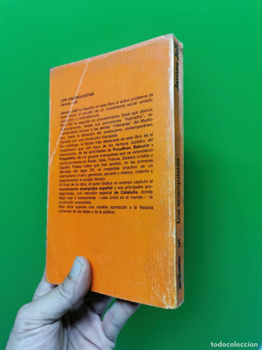 Libros: JAMES JOLL - LOS ANARQUISTAS - GRIJALBO - Foto 2