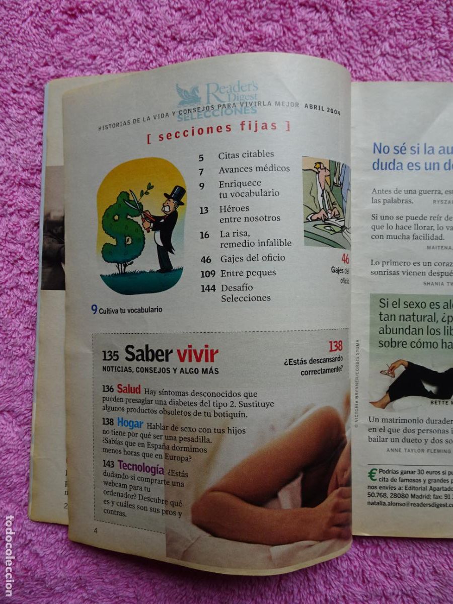 Libros: el &uacute;ltimo reducto korubosselecciones abril 2004 readers digest - Foto 13