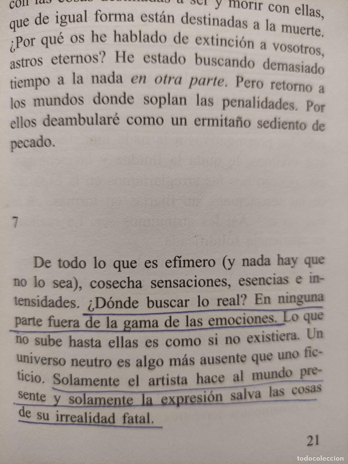 Libros: BREVIARIO DE LOS VENCIDOS - E. M. CIORAN - Foto 2