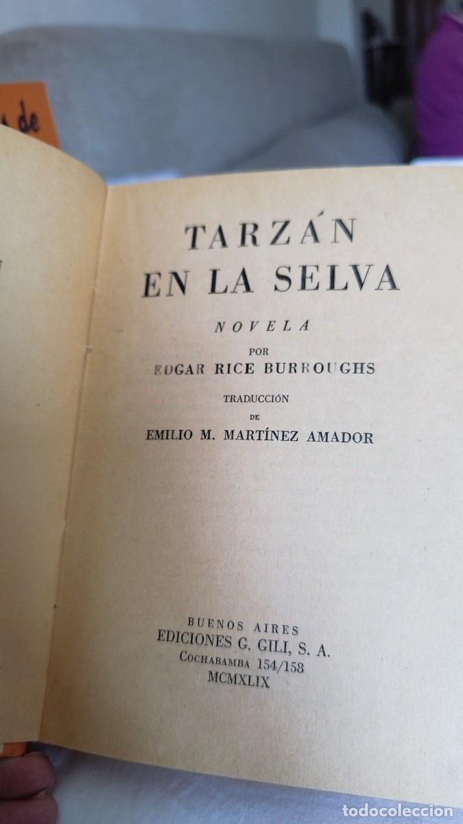Libros: Aaventuras de Tarzan - E. Rice - Foto 3