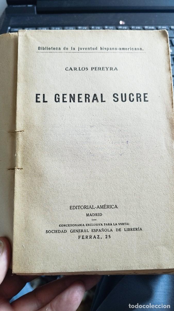 Libros: El General Sucre - Carlos Pereyra - Foto 2
