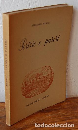 Libros: PERIZIE E PARERI. Quaderni di estimo agrario e genio rurale. N&ordm; 14 - GIUSEPPE MEDICI