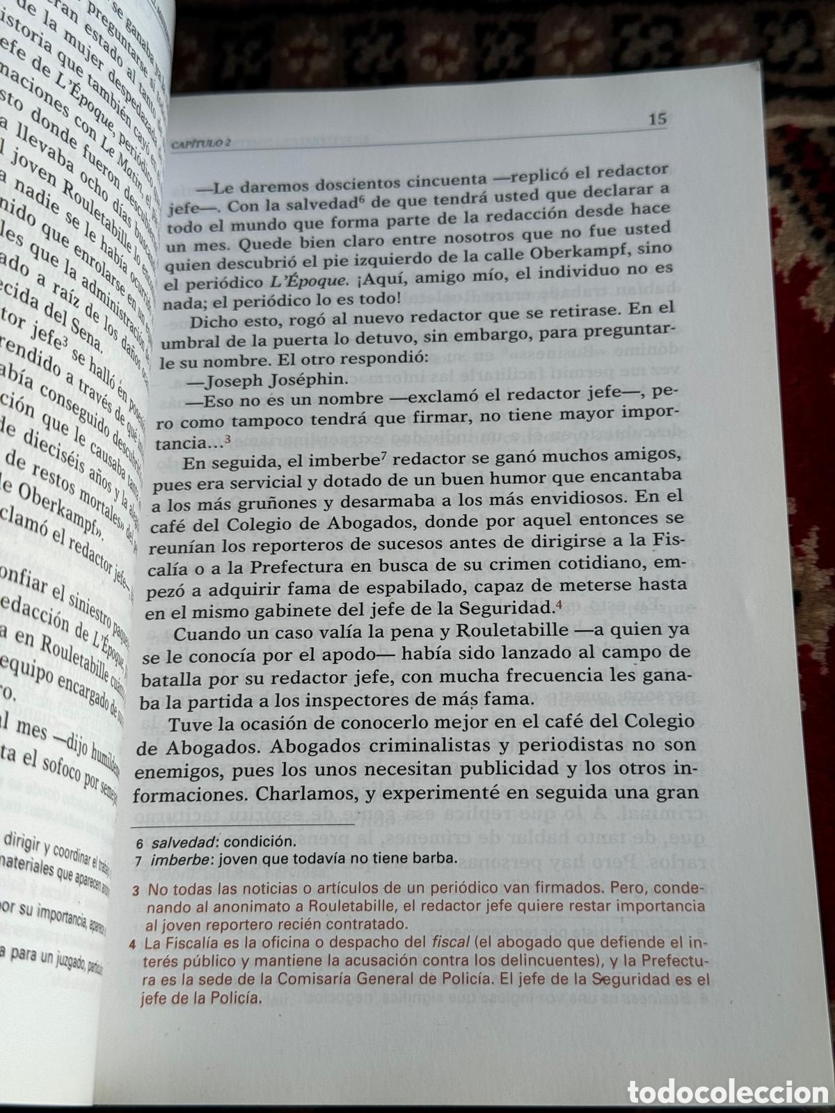 Libros: El Misterio del Cuarto Amarillo - Foto 3