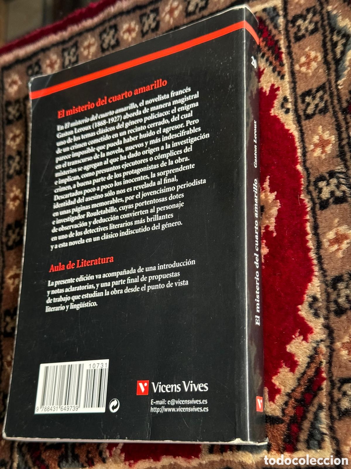 Libros: El Misterio del Cuarto Amarillo - Foto 4