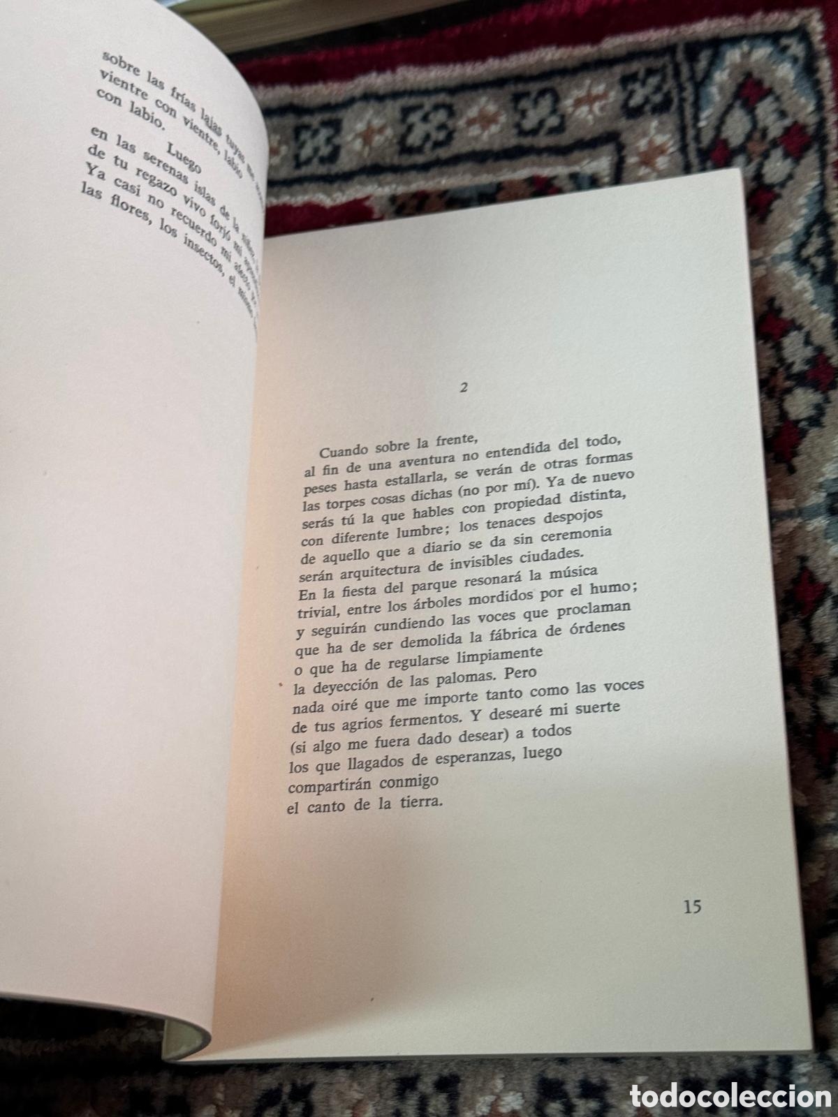 Libros: El Canto de la Tierra Alfonso Canales - Foto 3