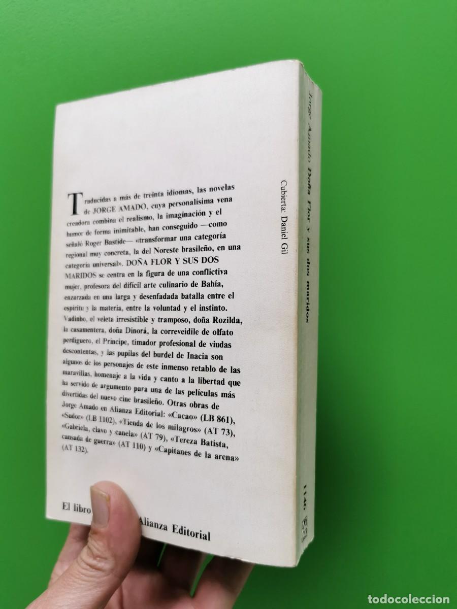 Libros: DO&Ntilde;A FLOR Y SUS DOS MARIDOS, JORGE AMADO. ALIANZA - Foto 2