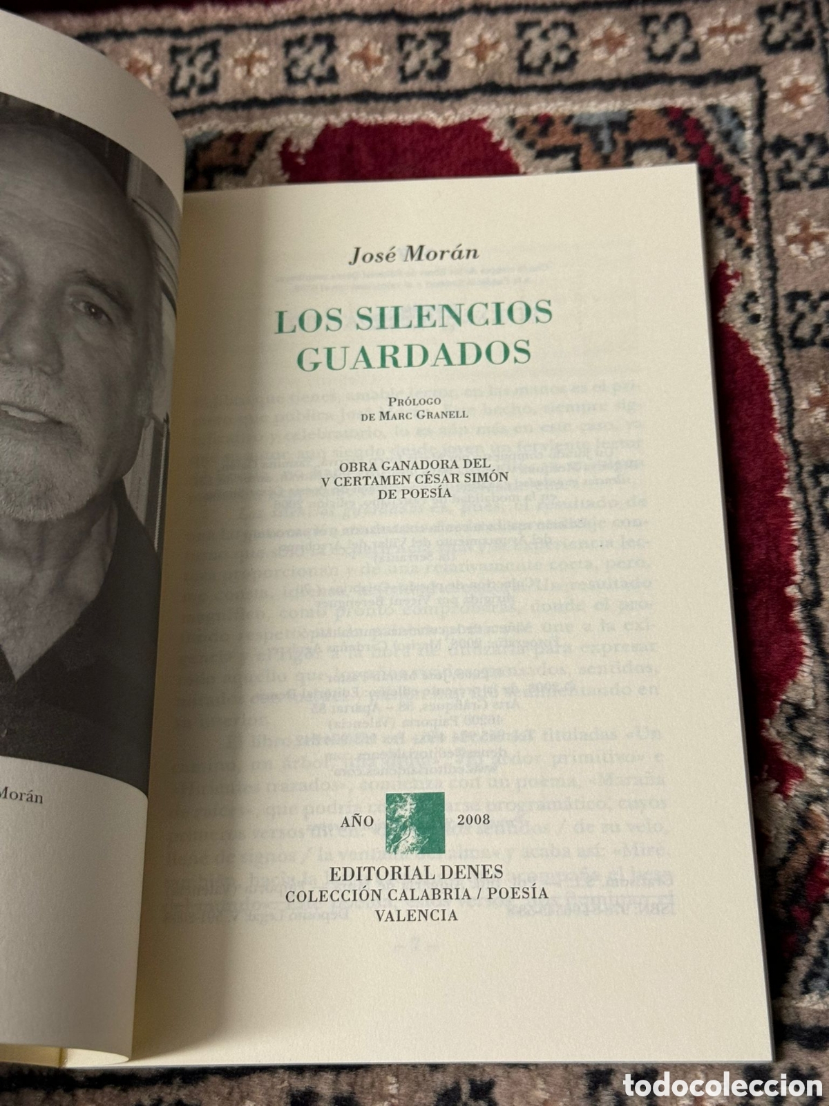 Libros: Jos&eacute; Mor&aacute;n Los Silencios Guardados - Foto 2