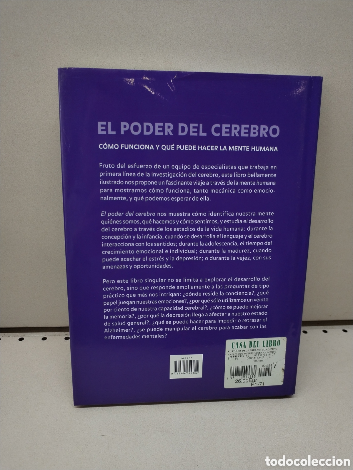 Libros: El poder del cerebro: C&oacute;mo funciona y qu&eacute; puede hacer la mente humana - Greenfield, Susan - Foto 3