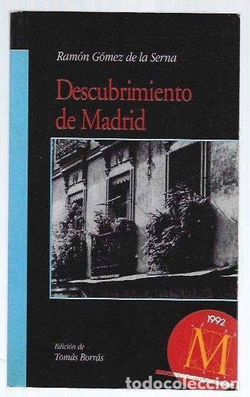 Libros: DESCUBRIMIENTO DE MADRID - GOMEZ DE LA SERNA, RAMON - Foto 1