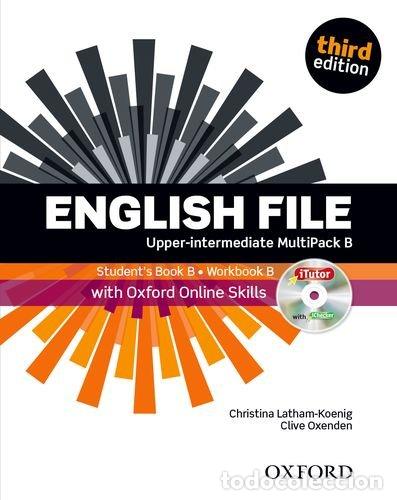 Libros: English File: Upper-Intermediate Multipack B. Students Book. Workbook B. DVD. - Foto 1
