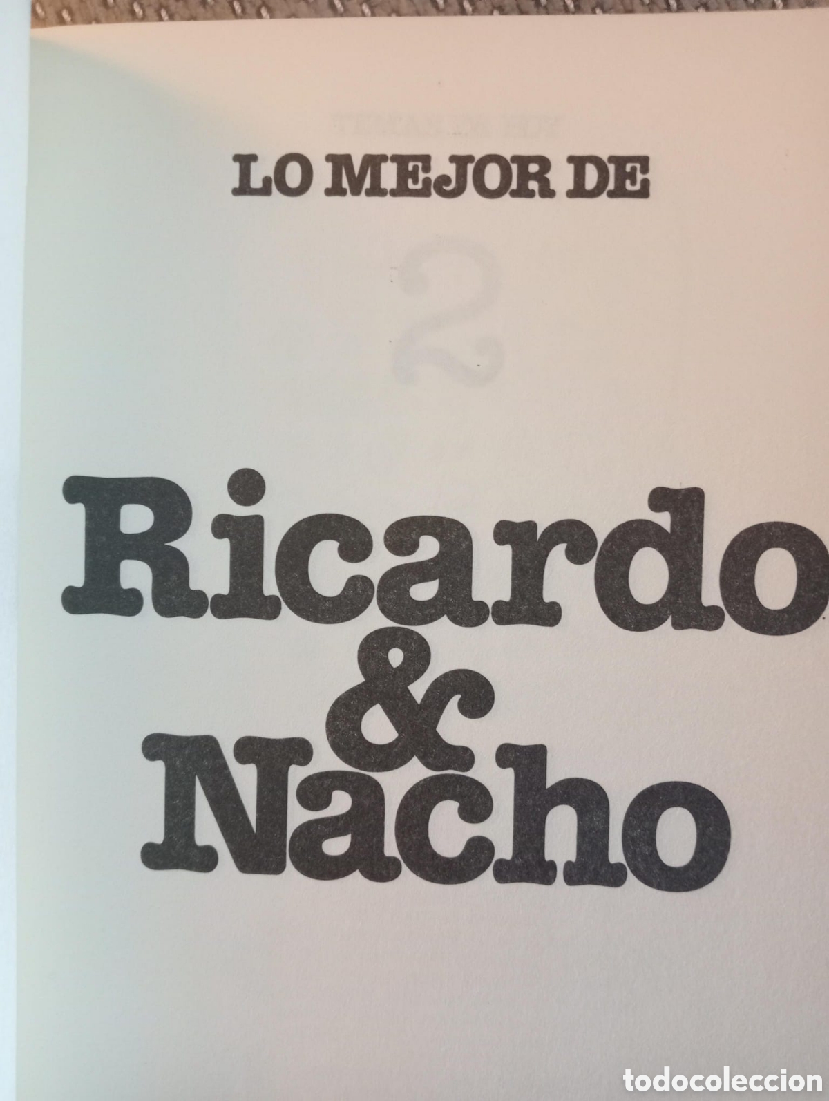 Libros: LO MEJOR DE RICARDO & NACHO - Foto 2