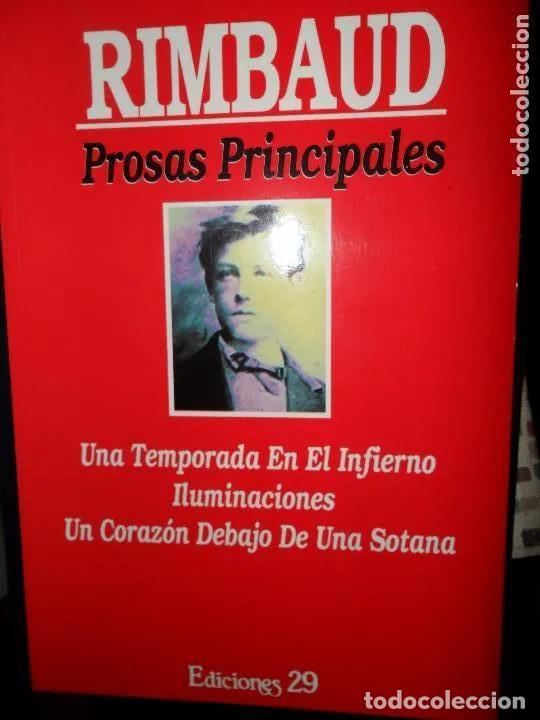 Libros: Prosas principales, Rimbaud, ed. 29 - Rimbaud - Foto 3