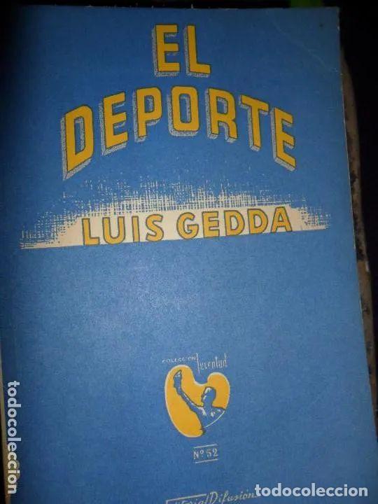 Libros: El deporte, Luis Gedda, ed. Difusi&oacute;n, 1946 - Luis Gedda - Foto 2